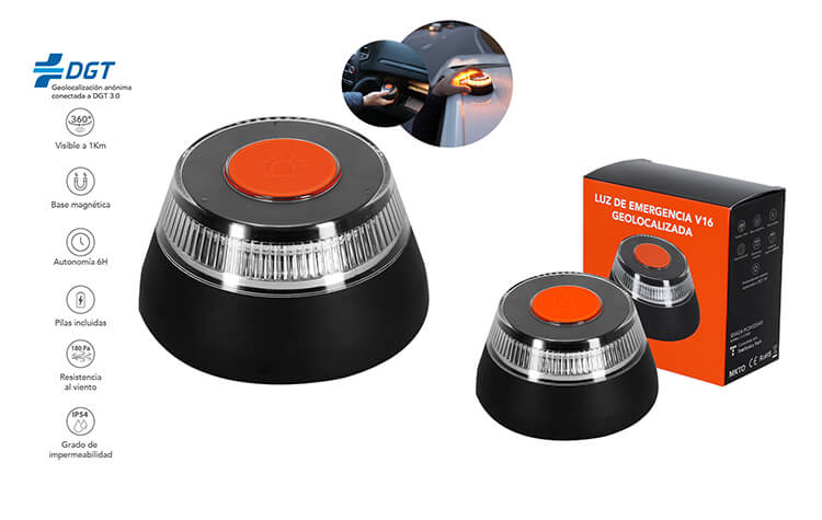 Luz de emergencia V16